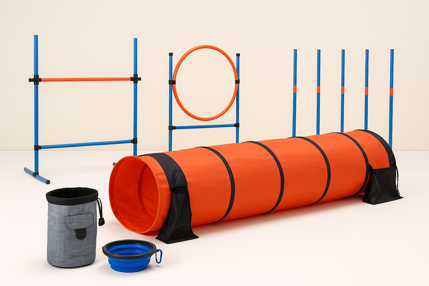 Loxoro™ 5-Piece Dog Agility Training Set – Boost Your Dog’s Health & Happiness
