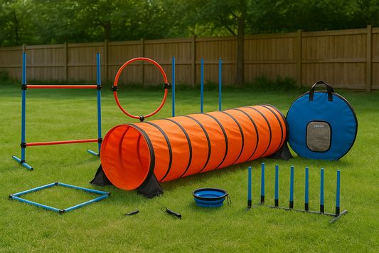 Loxoro™ 5-Piece Dog Agility Training Set – Boost Your Dog’s Health & Happiness